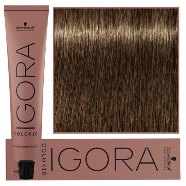 Schwarzkopf Professional Igora Royal Color 10 – 10-minutowa farba do włosów, 60ml 7-00 | Średni Blond Naturalny Extra