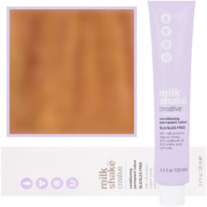 Milk Shake Creative - farba do włosów 100ml, pełna paleta kolorów 8,43 | 8CG || Jasny Miedziany Złoty Blond