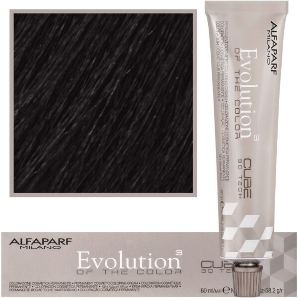 Alfaparf Evolution - farba do włosów 60ml cała paleta 410 | Grafit