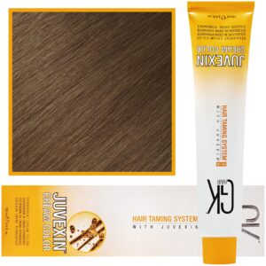 GK Hair Juvexin - farba do koloryzacji włosów z keratyną, 100ml 8 | Jasny Blond
