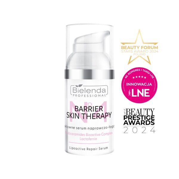 Bielenda Professional Lipoaktywne serum naprawczo – łagodzące z Kompleksem Multi - Ceramidowym i Laktoferyną