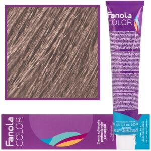 Fanola Crema Color farba - profesjonalny krem koloryzujący, 100 ml 9.11 | Bardzo Jasny Blond Intensywnie Popielaty