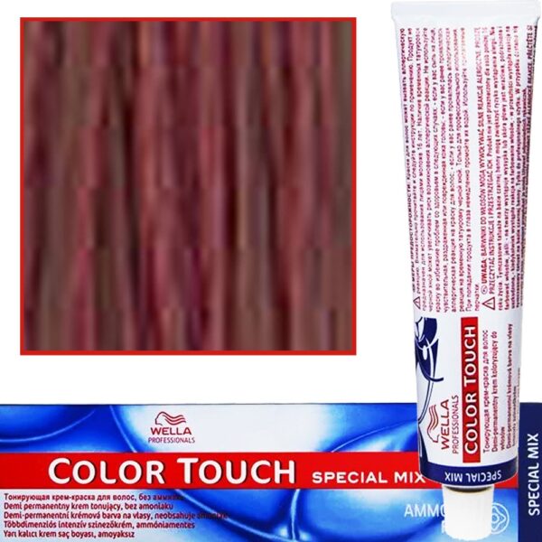 WELLA COLOR TOUCH profesjonalna farba do włosów 60 ml 0/56 Mahoniowo-Fioletowy