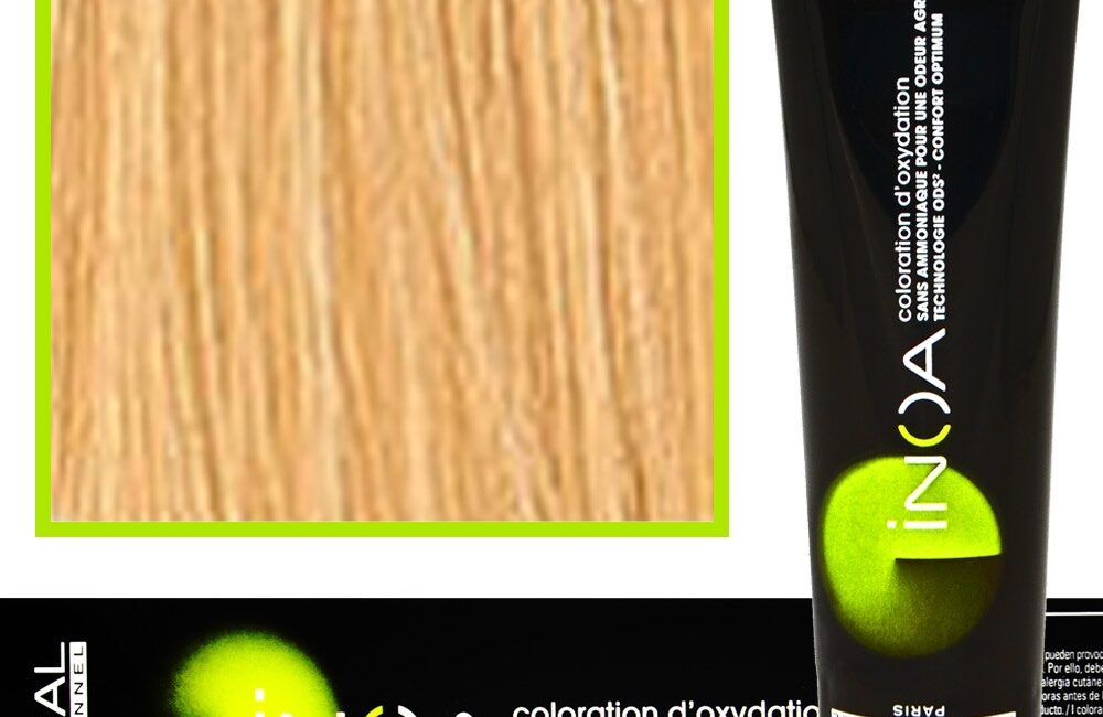 Loreal Inoa farba do włosów głęboki i trwały kolor dodatkowa ochrona włosa 60 ml 9 Głęboki Bardzo Jasny Blond