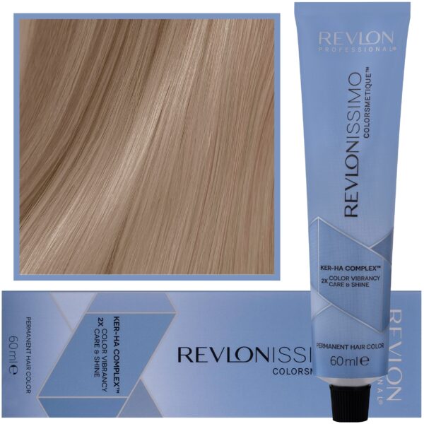 Revlon Revlonissimo Colorsmetique - kremowa farba do włosów, 60ml 8,2 | Jasny Opalizujący Blond