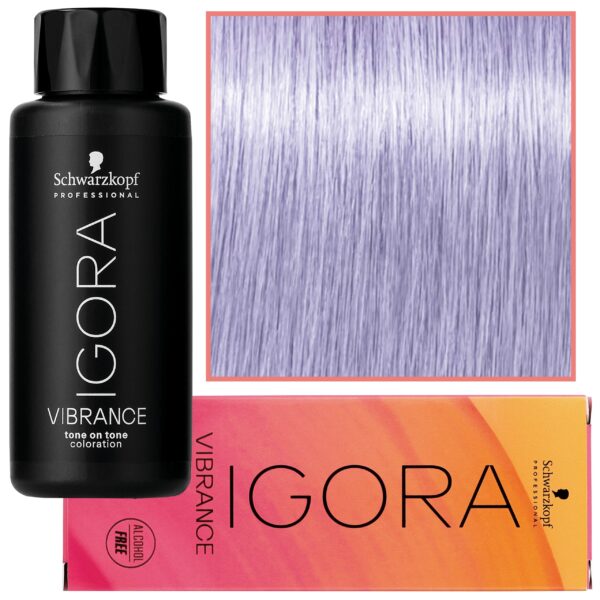 Schwarzkopf Professional Igora Vibrance – półtrwała farba do włosów bez amoniaku, 60ml 0-11 | Koncentrat Anti Yellow