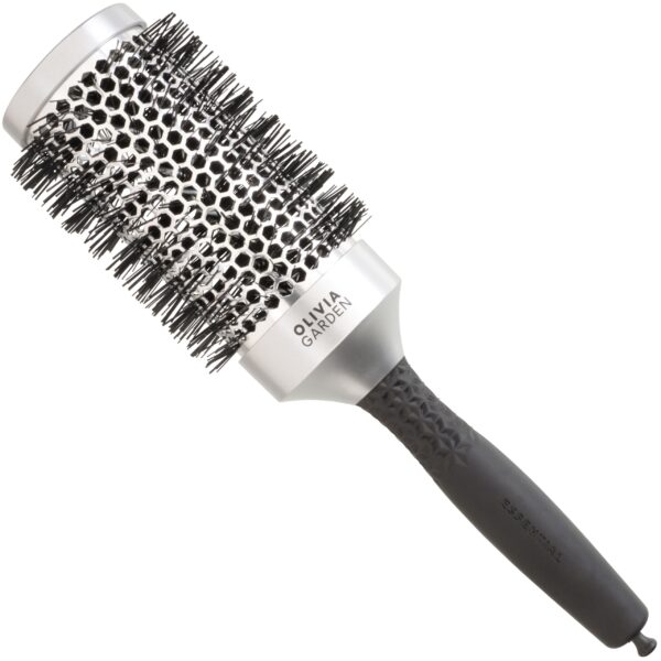 Olivia Garden Essential Blowout Classic Silver - szczotka do stylizacji włosów 55 mm