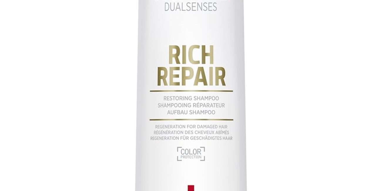 Goldwell Dualsenses Rich Repair shampoo - szampon regenerujący do włosów, 100ml