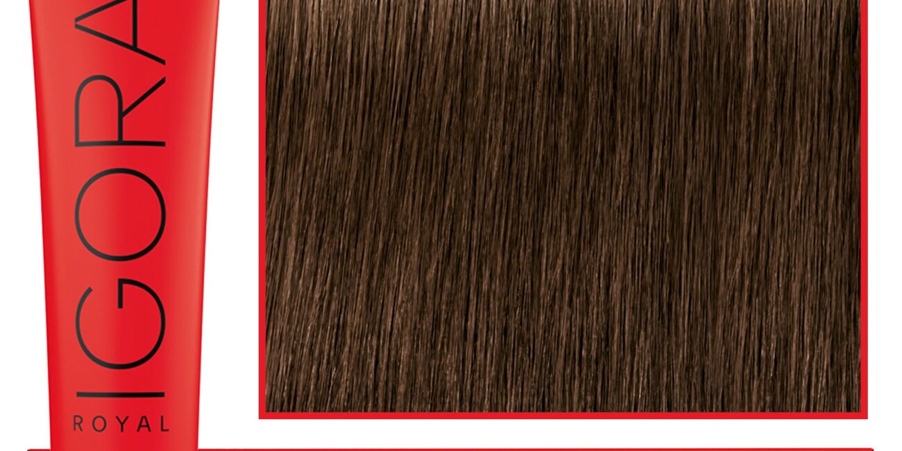 Schwarzkopf Professional Igora Royal - trwała farba do włosów o innowacyjnej formule, 60ml 5-65 | Jasny Brąz Czekoladowo Złoty