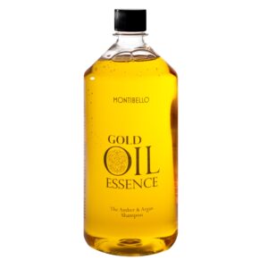 Montibello Gold Oil Essence szampon bursztynowo-arganowy nawilżający 1000 ml