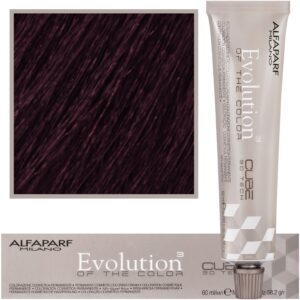 Alfaparf Evolution - farba do włosów 60ml cała paleta 5.65 | Jasnoczerwony mahoniowy brąz