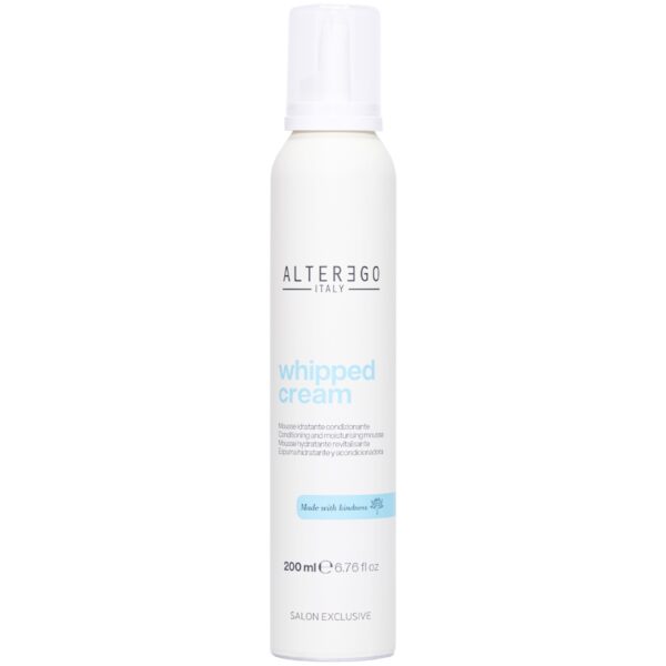 Alter Ego Whipped Cream - odżywcza kremowa pianka do włosów farbowanych, 200ml