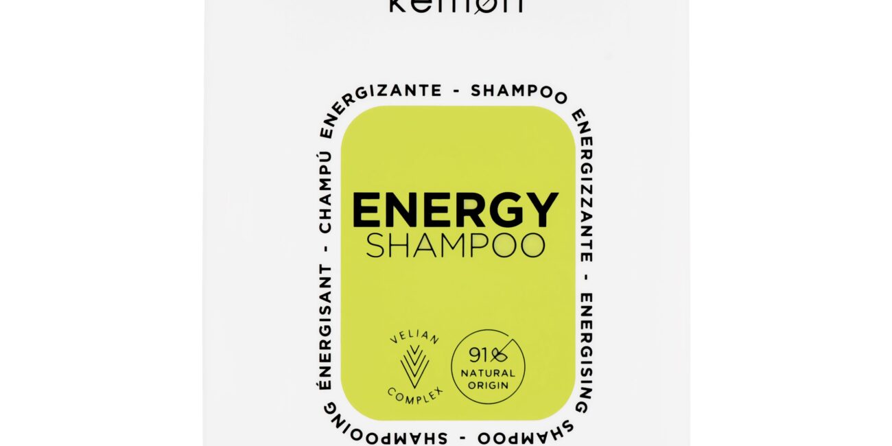 Kemon Energy Shampoo - energetyzujący szampon przeciw wypadaniu włosów, 1000ml