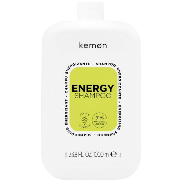 Kemon Energy Shampoo - energetyzujący szampon przeciw wypadaniu włosów, 1000ml