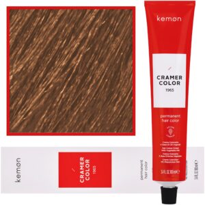 Kemon Cramer Color – kremowa farba do włosów z olejem kokosowym, 100ml 8,36 | Jasny Złoty Mahoniowy Blond