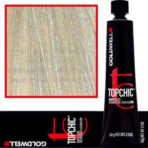 Goldwell Topchic - profesjonalna farba do włosów, 60ml 11-A Specjalny Popielaty Blond