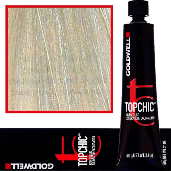 Goldwell Topchic - profesjonalna farba do włosów, 60ml 11-A Specjalny Popielaty Blond