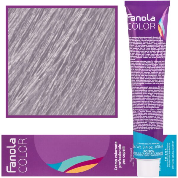 Fanola Crema Color farba – profesjonalny krem koloryzujący, 100 ml 7.0 | Średni Blond