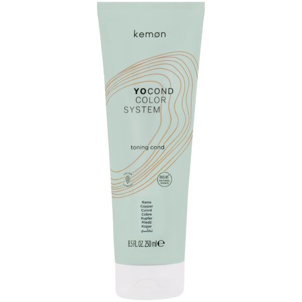 Kemon Yo Cond Color System Toning Conditioner - koloryzująca odżywka do włosów, 250ml Rame | Miedź