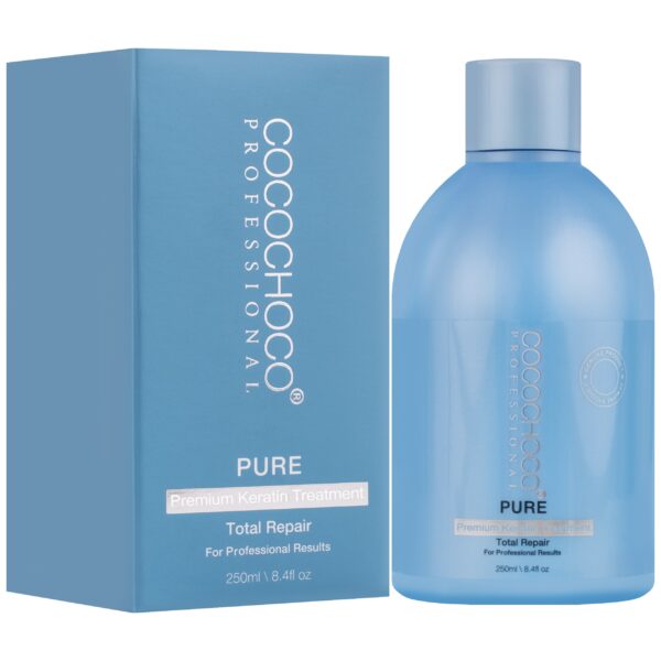 CocoChoco PURE Total Repair - keratyna do prostowania włosów słabych, 250ml