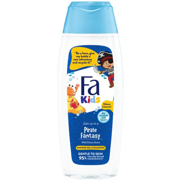 FA Kids Shower Gel & Shampoo - żel do mycia i szampon dla chłopców 400ml