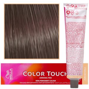WELLA COLOR TOUCH profesjonalna farba do włosów 60 ml 6/05 Ciemny Blond Naturalny Mahoniowy