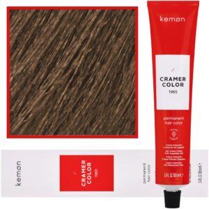 Kemon Cramer Color – kremowa farba do włosów z olejem kokosowym, 100ml 8 | Jasny Blond