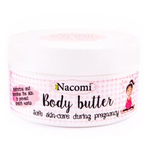 Nacomi Body Butter - nawilżające masło do ciała dla kobiet w ciąży, 100ml