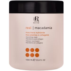RR Line Macadamia Star regenerująca maska do włosów zniszczonych 1000 ml