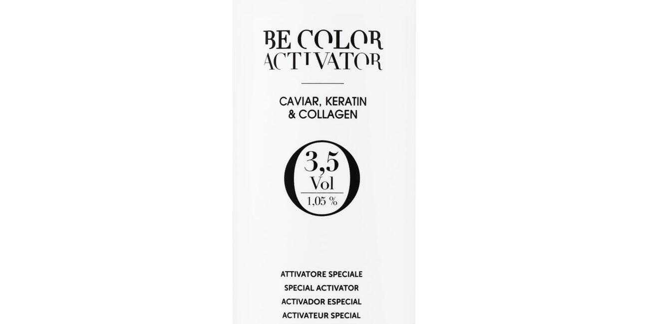 Be Hair Be Color Activator - oksydant do farb z kompleksem kawioru, keratyny i kolagenu, 1000ml Vol. 3.5 | 1.05%