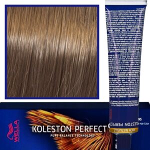 Wella Koleston Perfect Me profesjonalna farba do koloryzacji włosów 60ml 7/31 Złoto Popielaty Średni Blond