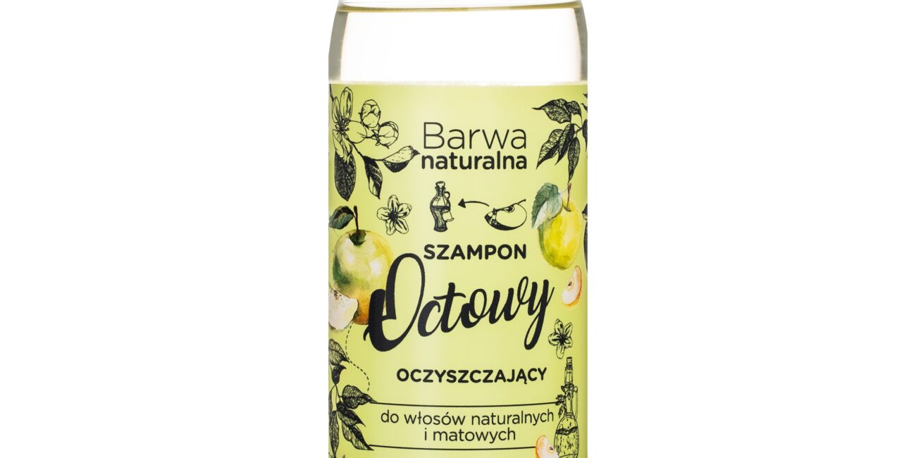 Barwa Naturalna Szampon Octowy do włosów matowych 300 ml