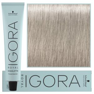 Schwarzkopf Professional Igora Royal Highlifts - farba do włosów o rozjaśniającej formule, 60ml 12-21 | Specjalny Blond Popielaty Cendre
