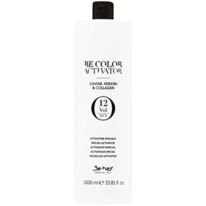 Be Hair Be Color Activator - oksydant do farb z kompleksem kawioru, keratyny i kolagenu, 1000ml Vol. 12 | 3.6%