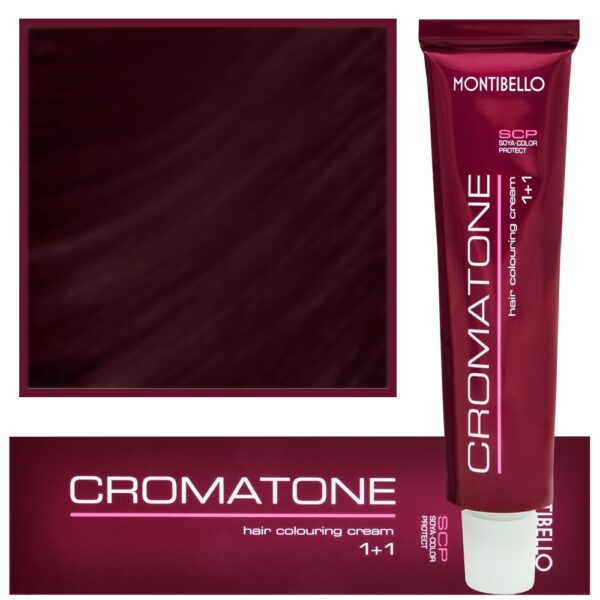 Montibello Cromatone farba profesjonalna trwała koloryzacja, 60ml 4,67 | Czerwony-Kasztanowy Brąz