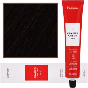Kemon Cramer Color – kremowa farba do włosów z olejem kokosowym, 100ml 6,3 | Ciemny Złoty Blond