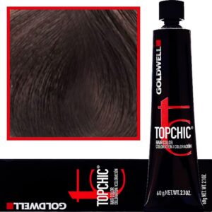 Goldwell Topchic - profesjonalna farba do włosów, 60ml 5-GB Jasny Złoty Brąz