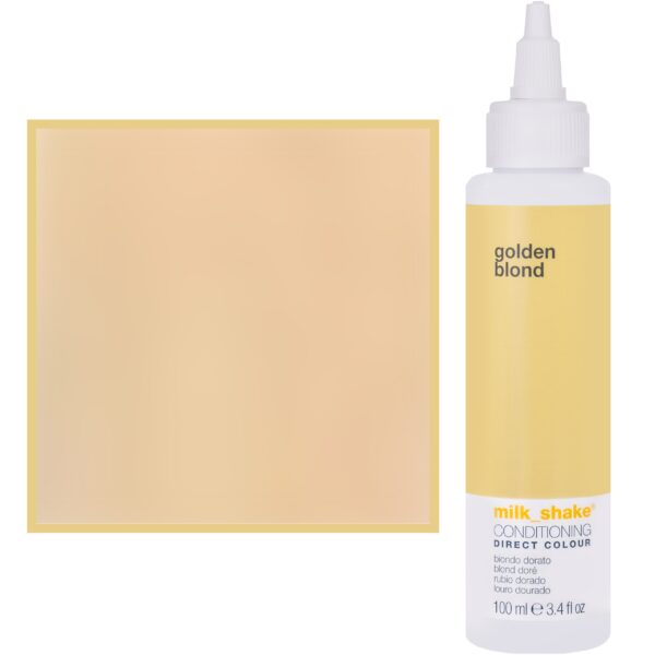 Milk Shake Direct Colour Toner do koloryzacji włosów 100ml, pełna paleta kolorów GOLDEN BLOND || Złoty Blond