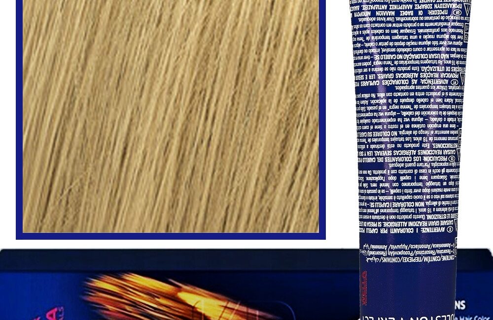 Wella Koleston Perfect Me profesjonalna farba do koloryzacji włosów 60ml 9/01 Naturalny Popielaty Bardzo Jasny Blond