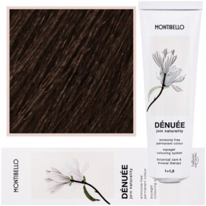 Montibello Denuee – naturalna wegańska farba do włosów bez amoniaku, 60 ml 5 | Jasny Brąz