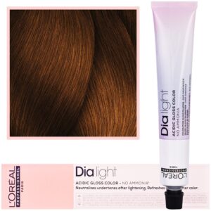 Loreal Dia Light - profesjonalna farba do włosów, 50ml 5.4 Jasny Brąz Miedziany