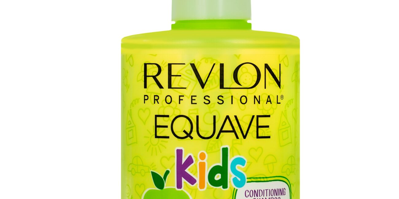 Revlon Equave Kids Conditioning Shampoo Green Apple - delikatny szampon dla dzieci, 300ml
