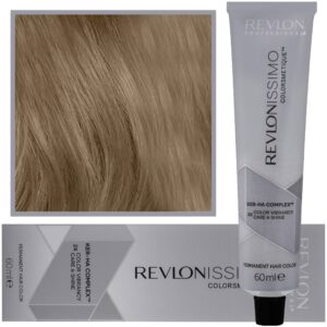 Revlon Revlonissimo Colorsmetique High Coverage - profesjonalna farba do siwych włosów, 60ml HC 6 | Ciemny Blond