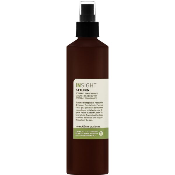 Insight Styling Strong Hold Ecospray - mocny lakier do włosów bez gazu, 250ml
