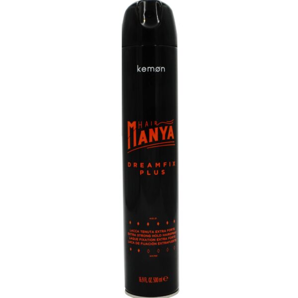 Kemon Hair Manya Dreamfix Plus - Bardzo mocny lakier, 500ml