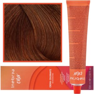 Inebrya Color - farba krem koloryzujący do włosów, 100ml 8/4 | Jasny Miedziany Blond