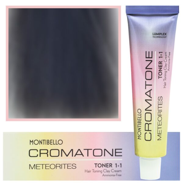 Montibello Cromatone Meteorites - farby i tonery do włosów blond, 60ml Titanium Grey | Tytanowa Szarość