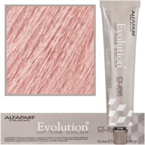 Alfaparf Evolution - farba do włosów 60ml cała paleta 9 Metallic Rose Copper | Bardzo jasny blond