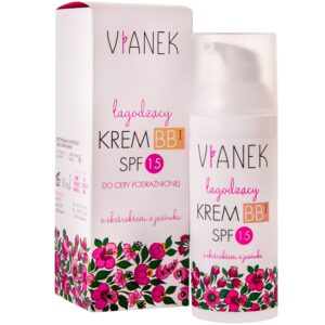 Vianek Łagodzący Krem BB z filtrem SPF 15 ochrona UV 50 ml