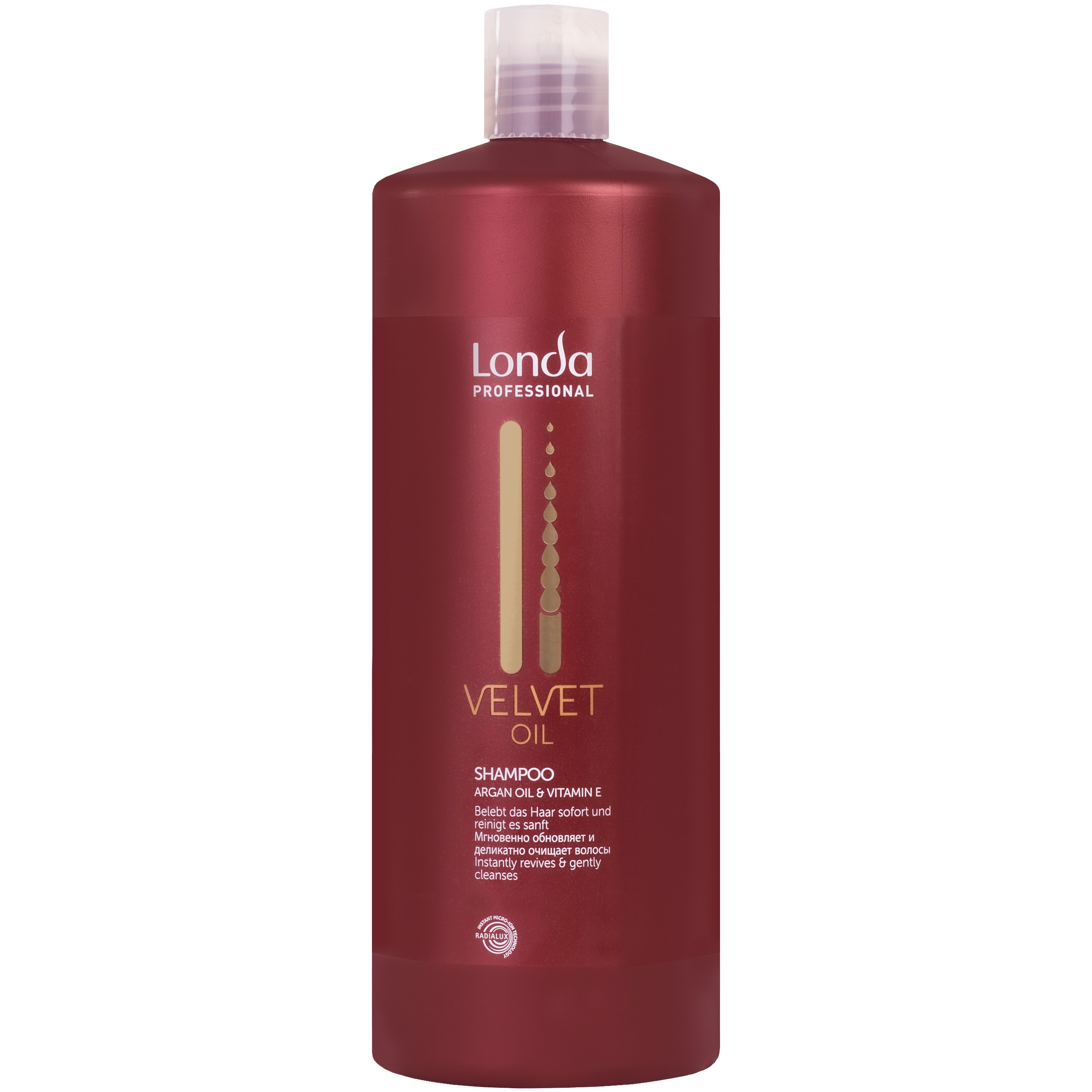 Londa Velvet Oil – szampon do włosów suchych i zniszczonych, 1000ml